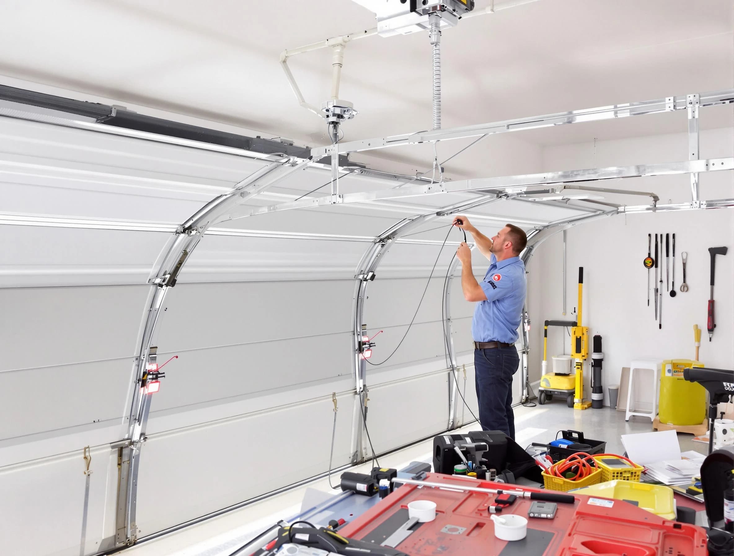 Garage door cable repair service by Union Garage Door Repair in Union