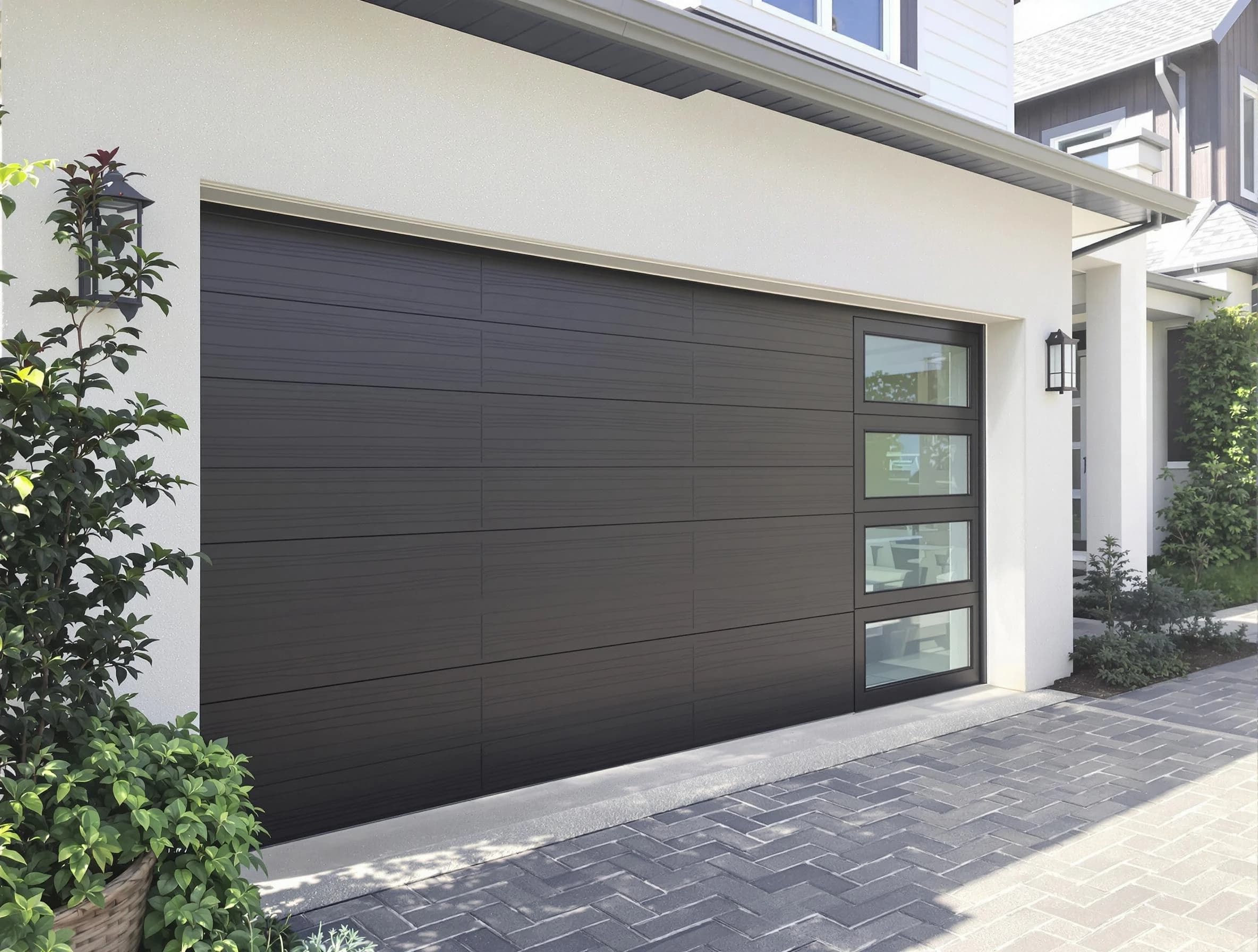 Custom garage door installation by Union Garage Door Repair in Union