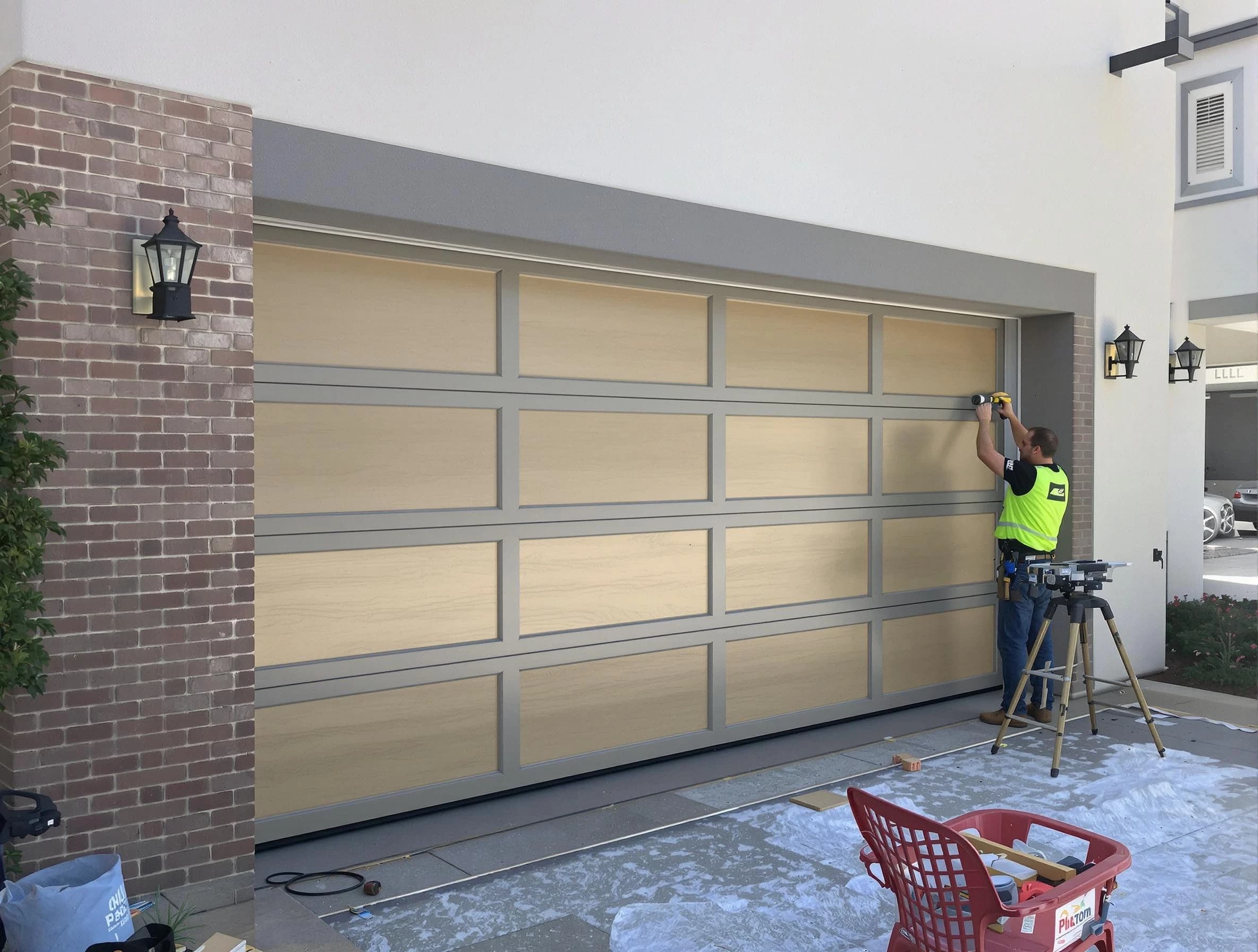 Garage door replacement service by Union Garage Door Repair in Union