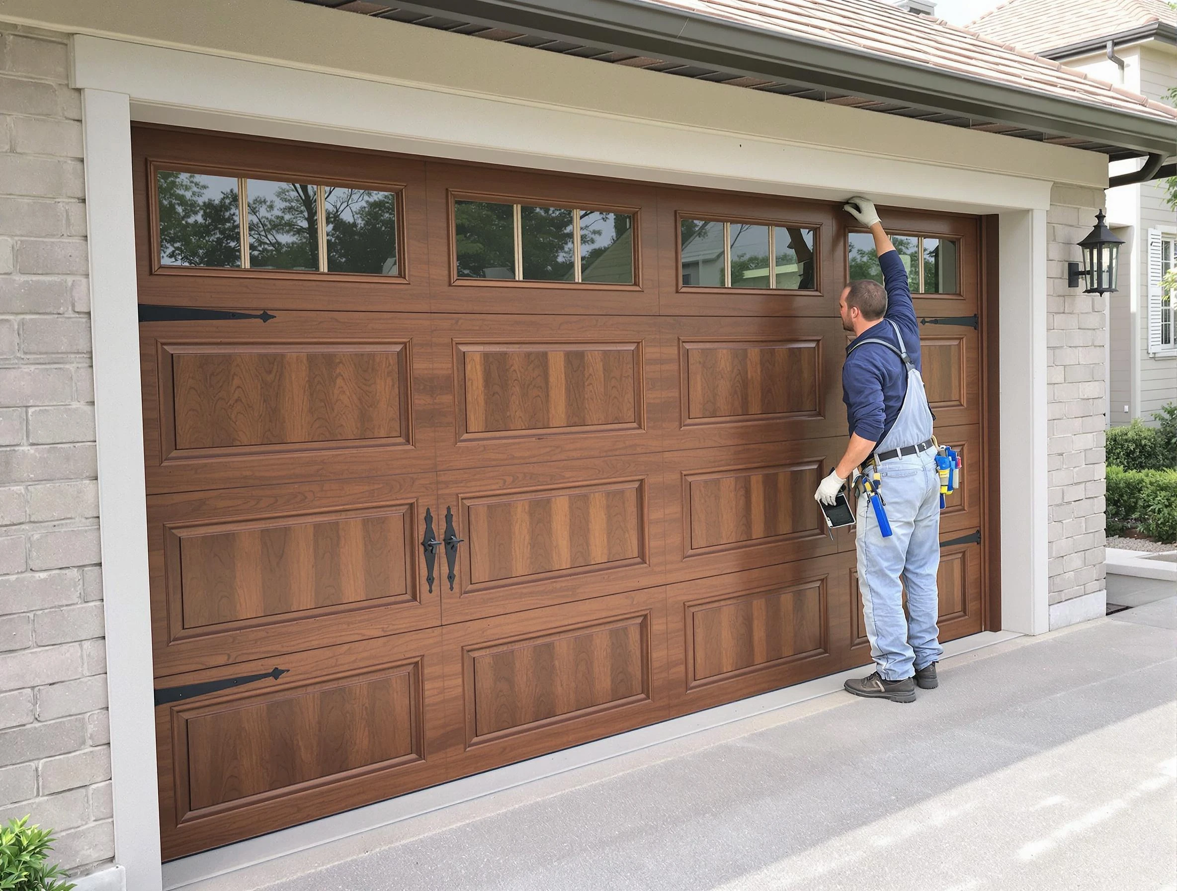 Custom garage door showcase by Union Garage Door Repair in Union
