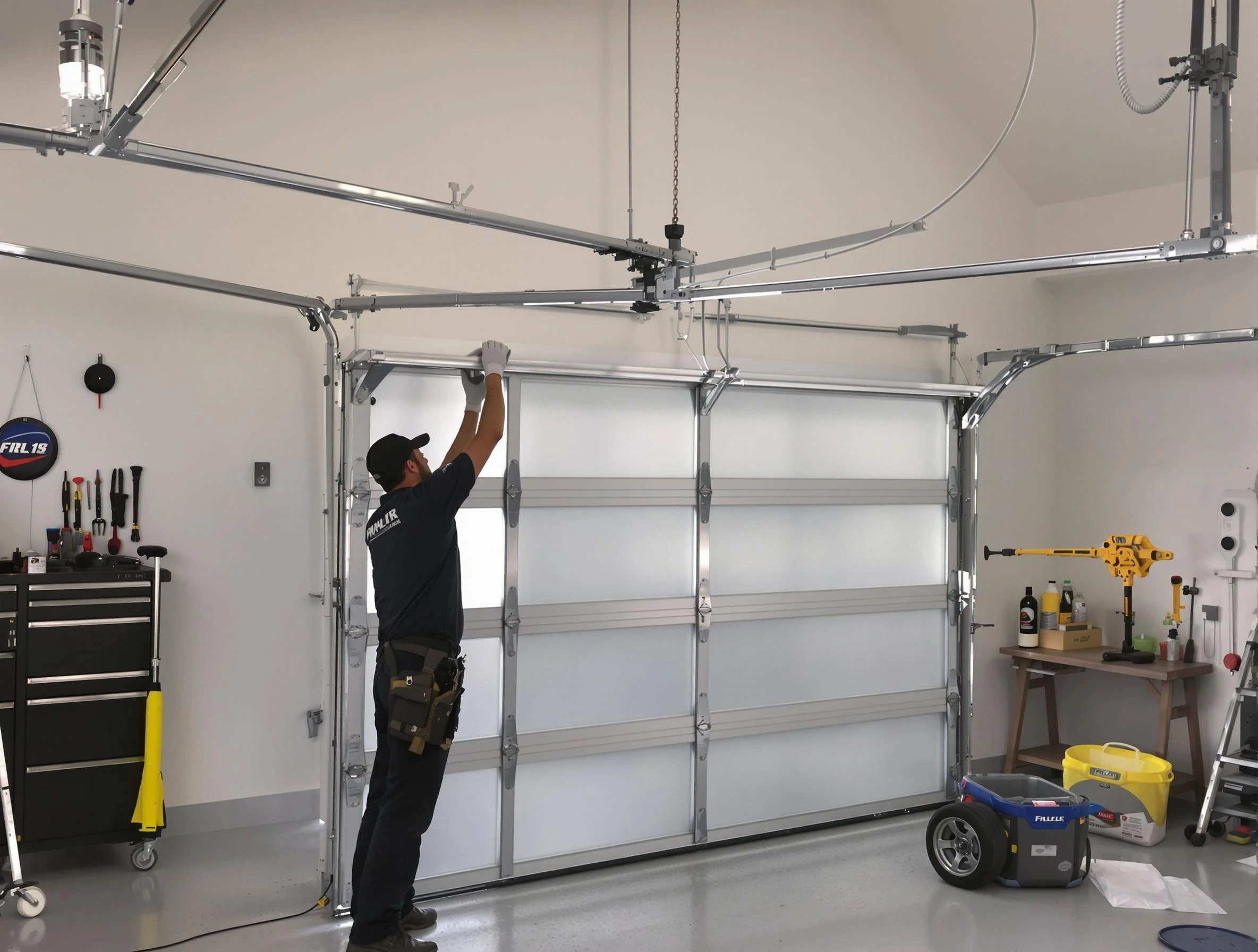 Union Garage Door Repair certified team performing precision garage door installation in Union