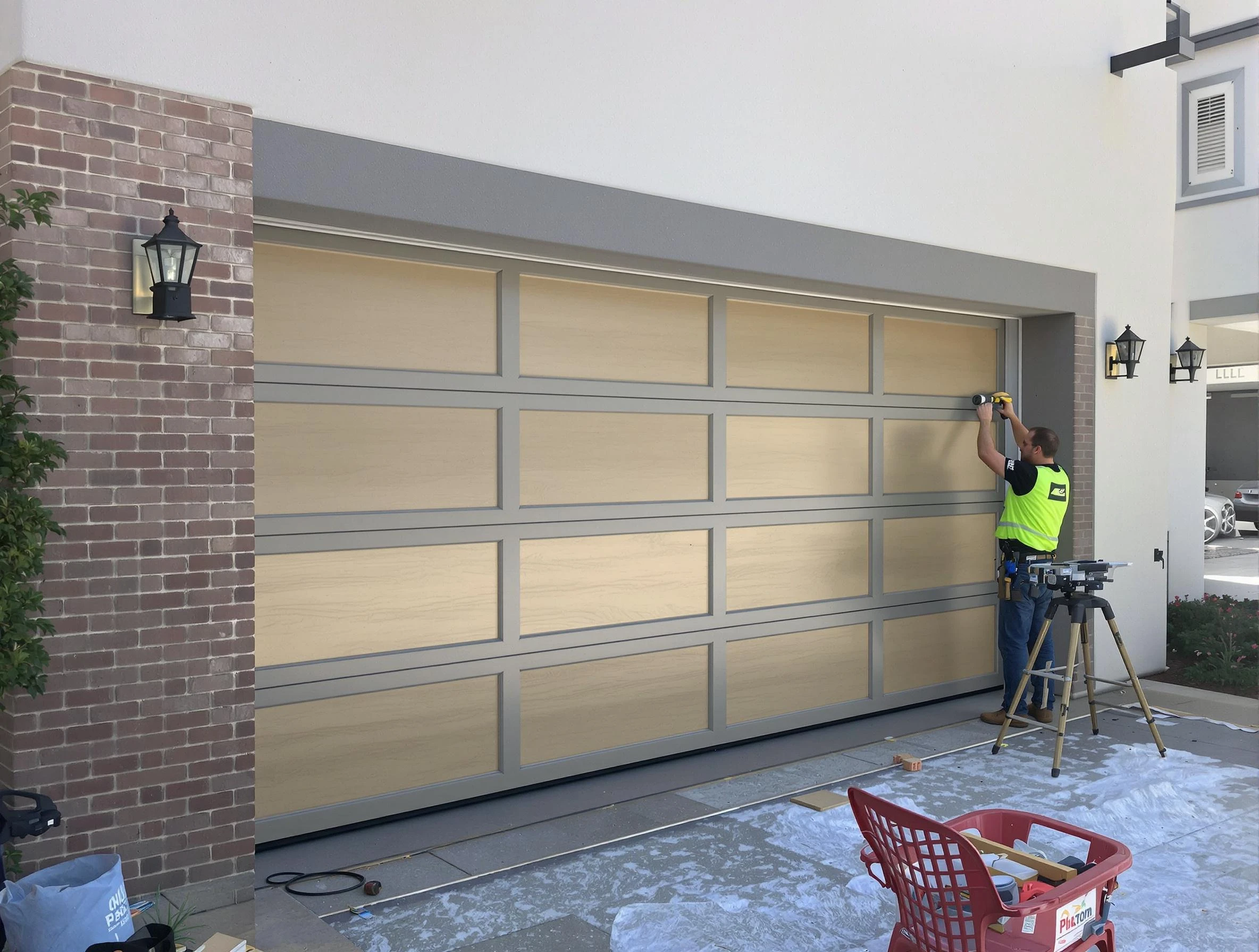Garage door replacement service by Union Garage Door Repair in Union